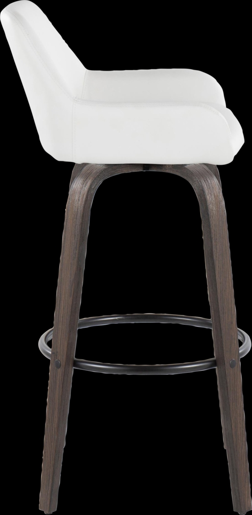 Rimcrest VII White Swivel Barstool, Set of 2 - Thumbnail - Image 7