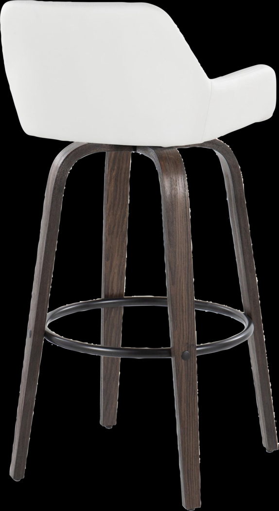 Rimcrest VII White Swivel Barstool, Set of 2 - Thumbnail - Image 8