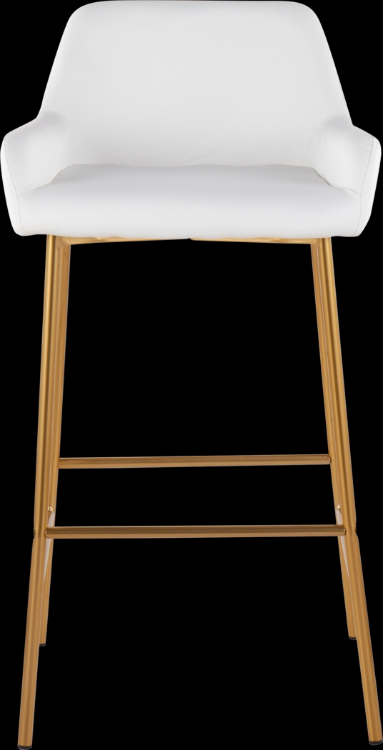 Rimcrest White Barstool Set of 2 - Thumbnail - Image 6