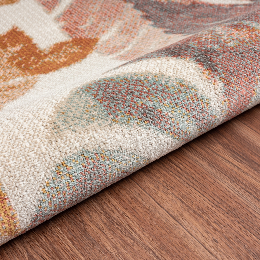 Rimdes Cream/Multi 5'3 x 7'10 Indoor/Outdoor Rug - Thumbnail - Image 5