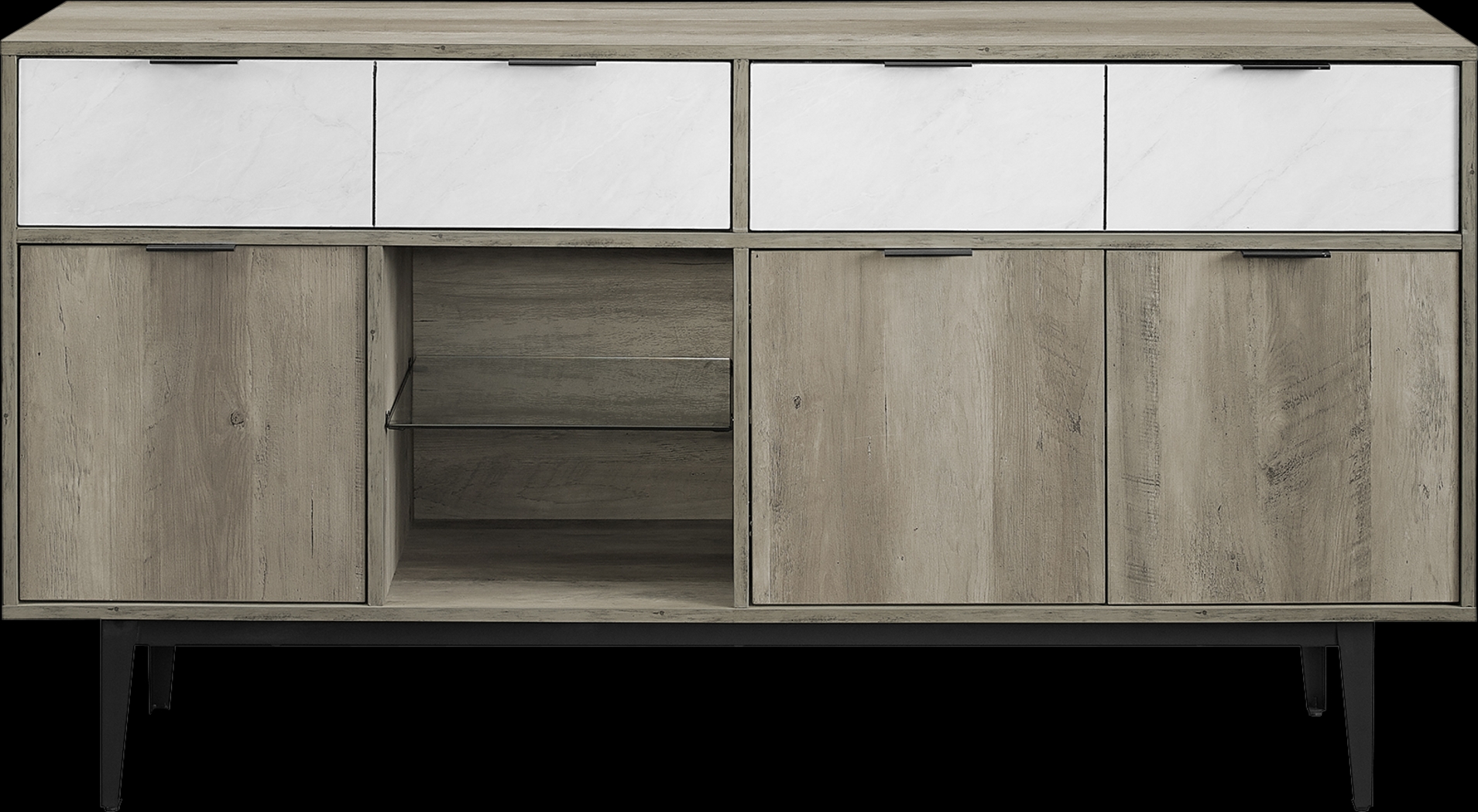 Rimmele Gray Sideboard - Thumbnail - Image 2