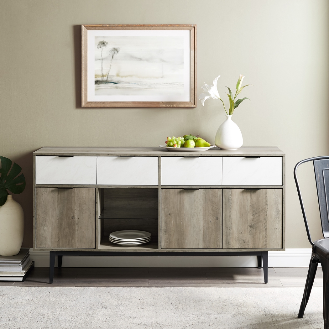 Rimmele Gray Sideboard - Thumbnail - Image 4