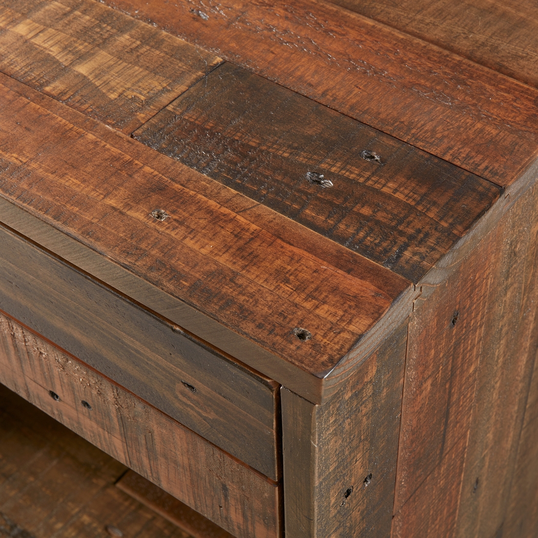 Rimstone Brown Nightstand - Thumbnail - Image 7