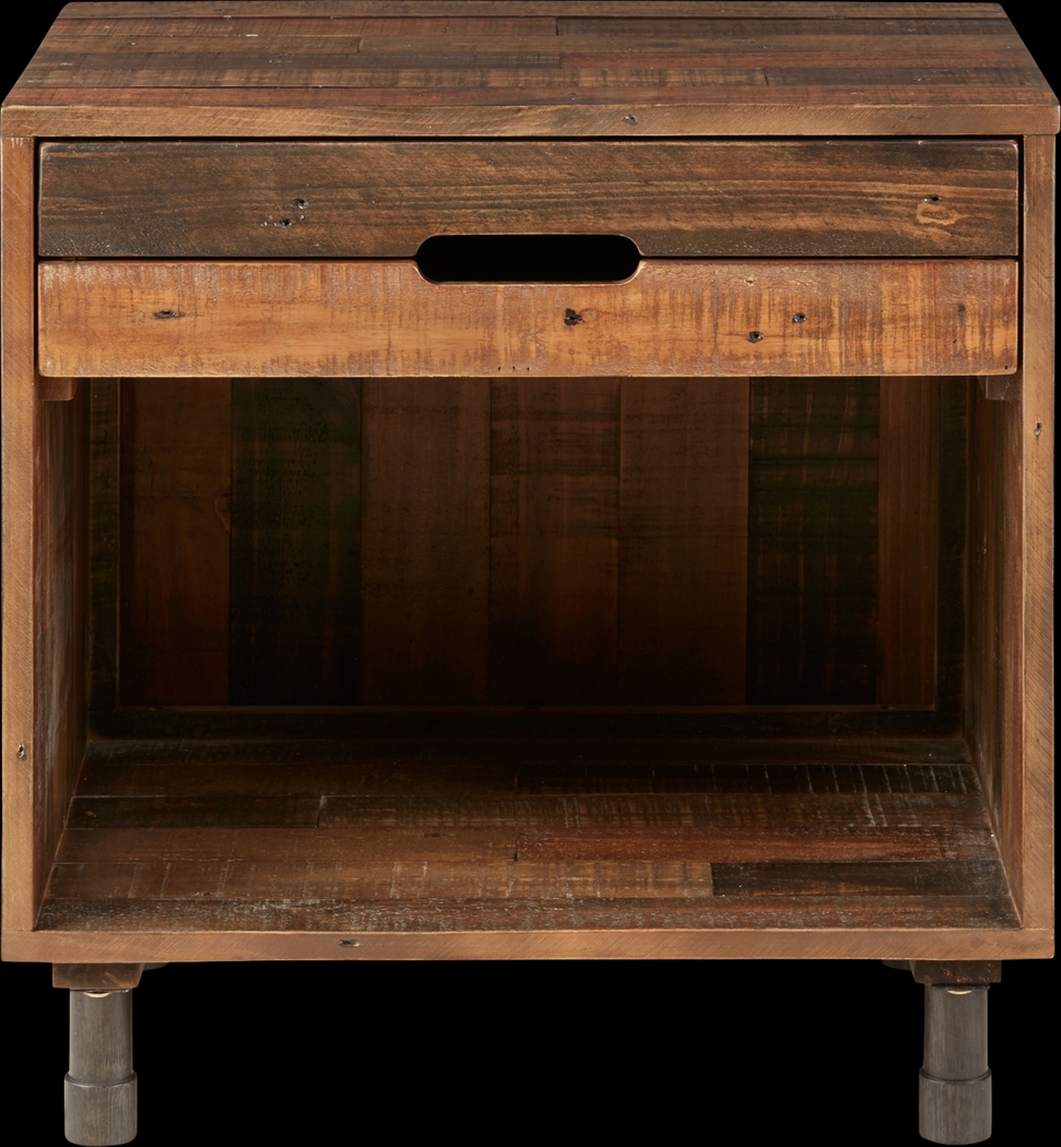 Rimstone Brown Nightstand - Thumbnail - Image 1