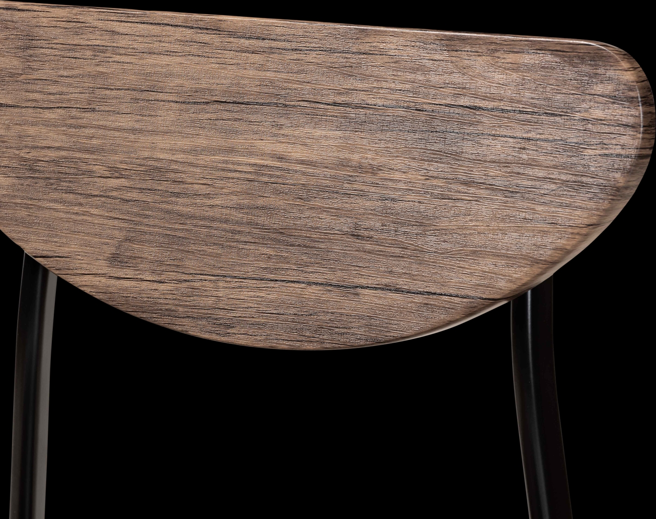 Rinearson Brown Side Chair, Set of 4 - Thumbnail - Image 4