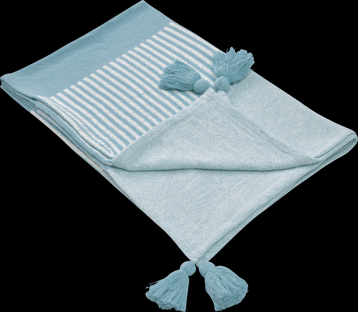 Ringdover Blue Throw Blanket - Thumbnail - Image 3