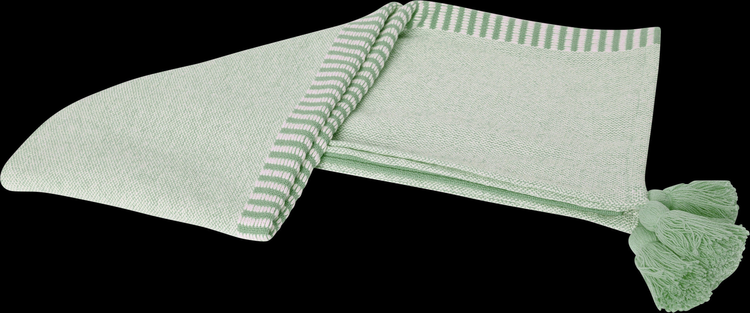 Ringdover Green Throw Blanket - Thumbnail - Image 4