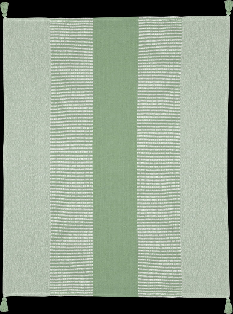 Ringdover Green Throw Blanket - Thumbnail - Image 1