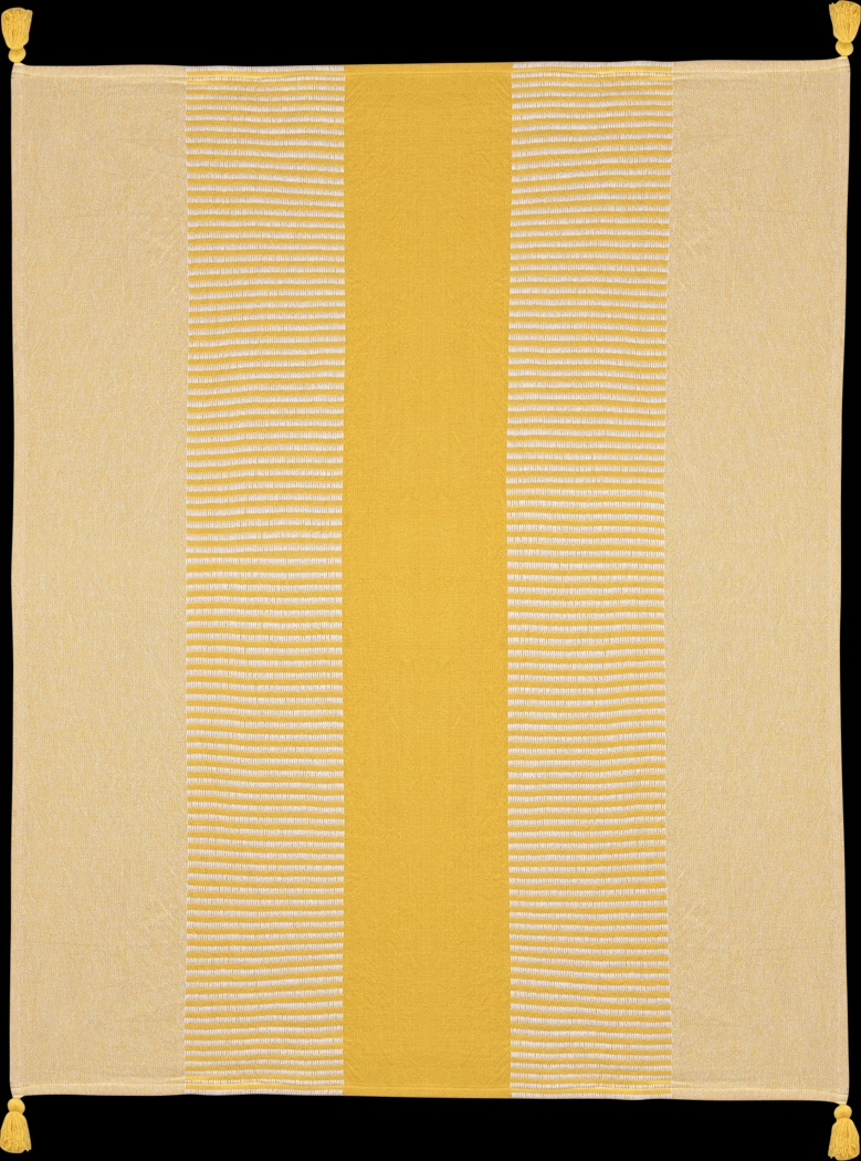 Ringdover Yellow Throw Blanket - Thumbnail - Image 1
