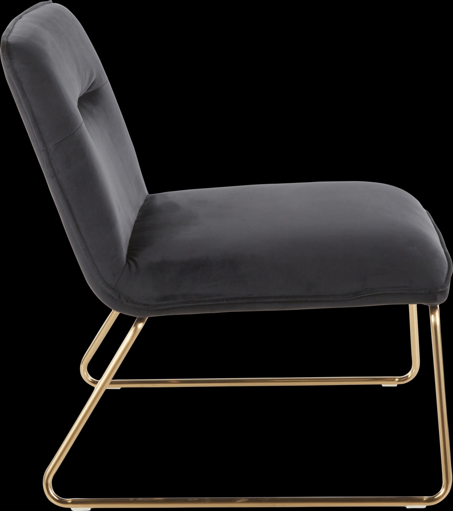 Ringsmith Black Accent Chair - Thumbnail - Image 2