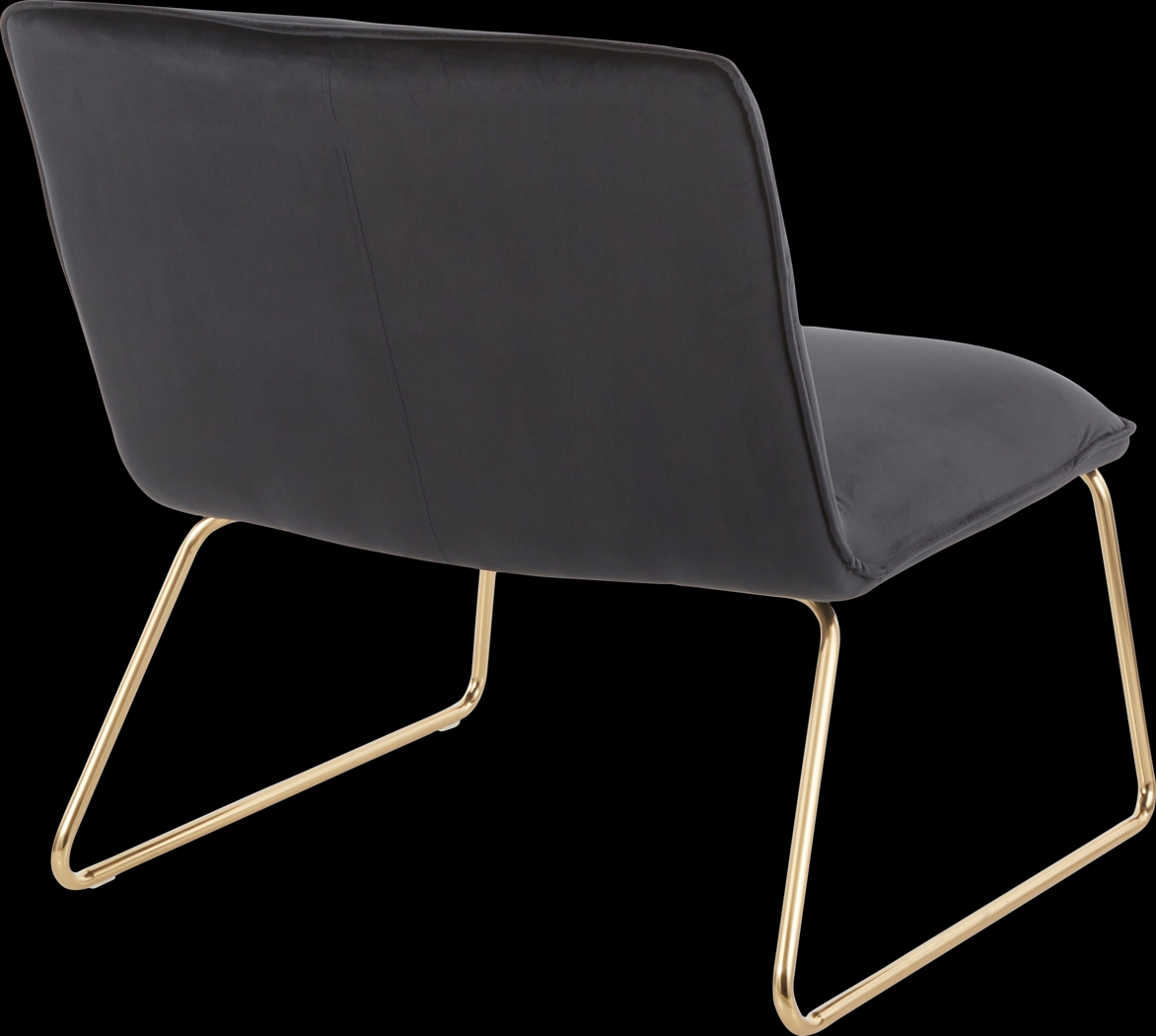 Ringsmith Black Accent Chair - Thumbnail - Image 3