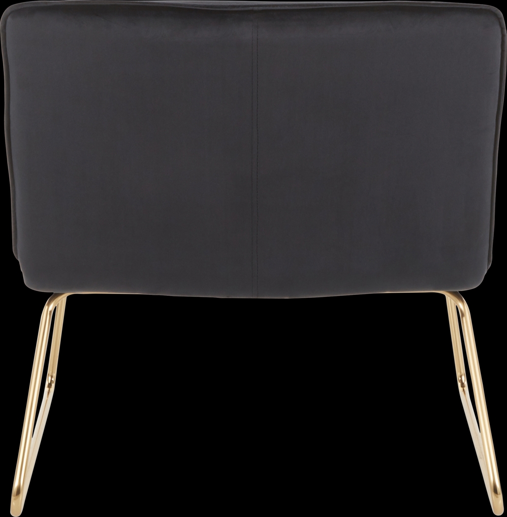 Ringsmith Black Accent Chair - Thumbnail - Image 4