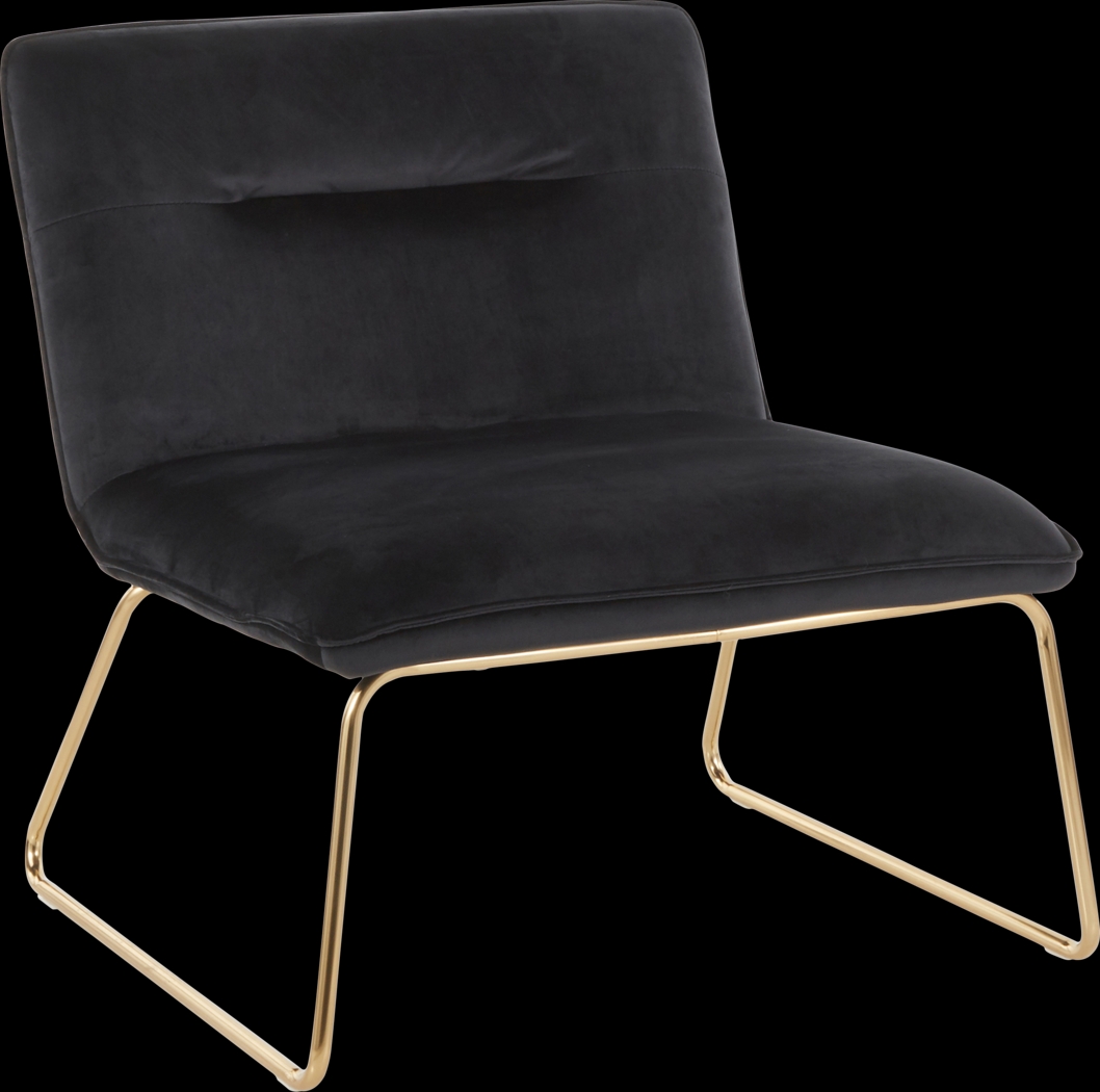 Ringsmith Black Accent Chair - Thumbnail - Image 1