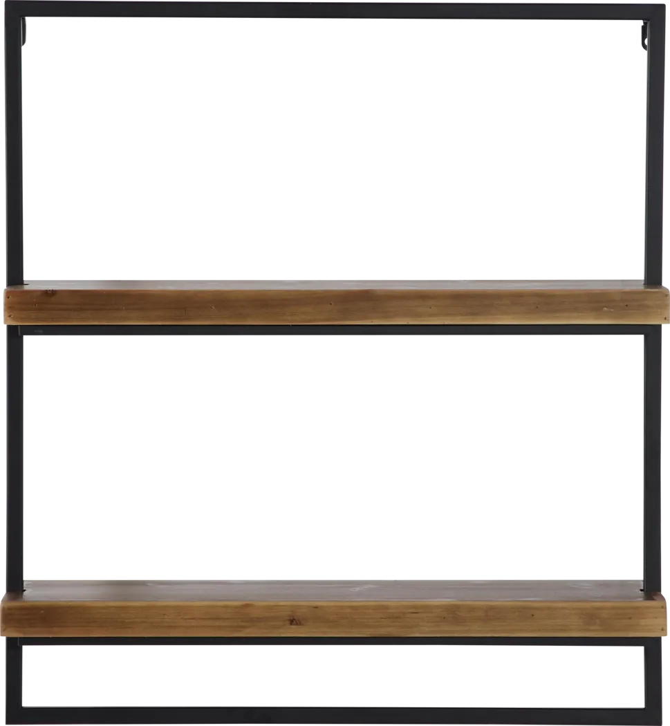 Rinoa Brown Wall Shelf - Thumbnail - Image 4