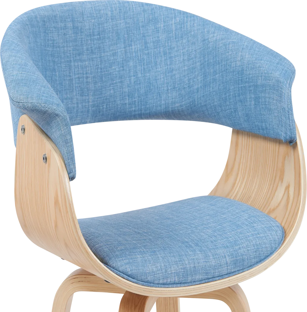 Rinoex Blue Arm Chair - Thumbnail - Image 5