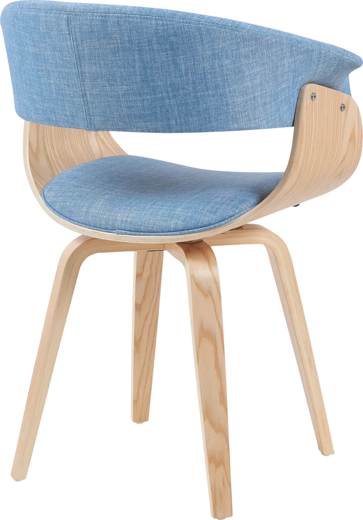 Rinoex Blue Arm Chair - Thumbnail - Image 6