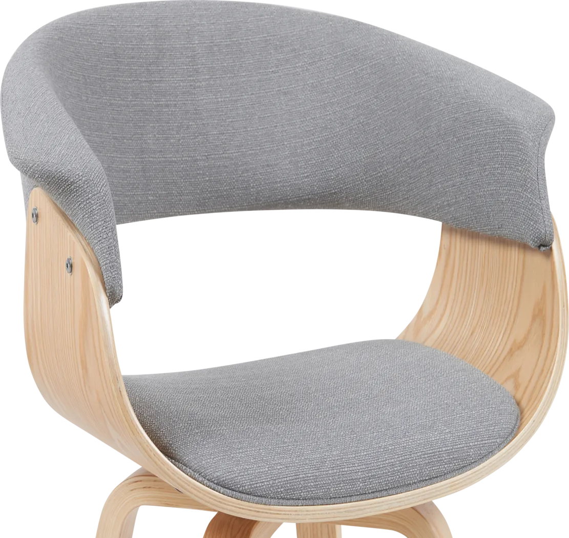 Rinoex Gray Arm Chair - Thumbnail - Image 6