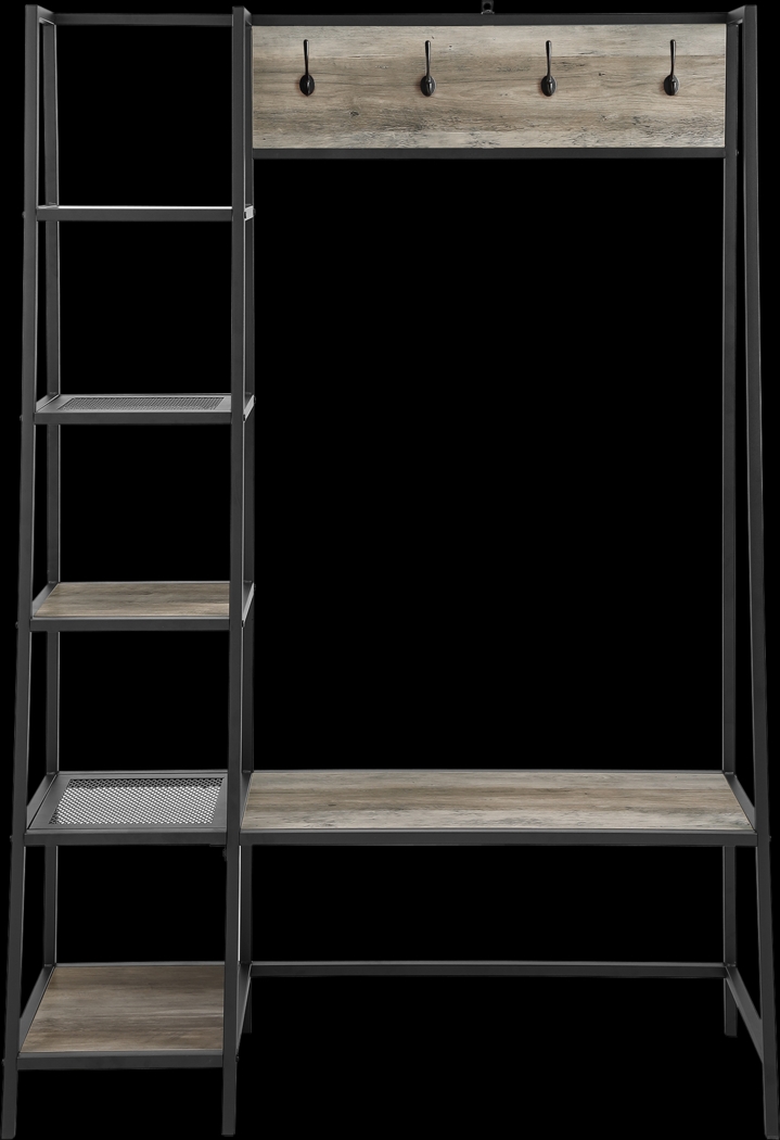 Rinwood Gray Hall Tree - Thumbnail - Image 2