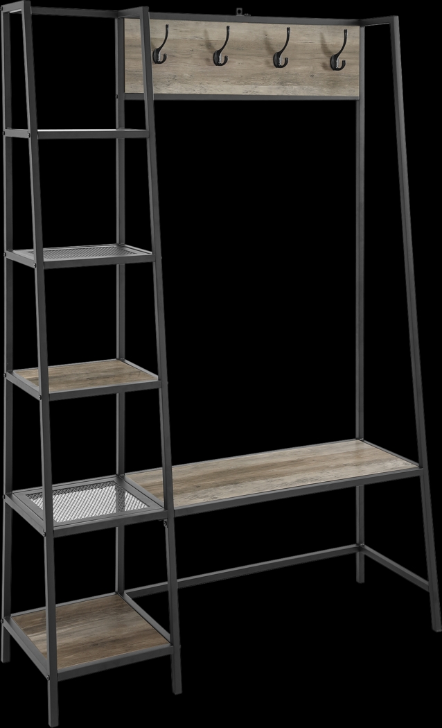 Rinwood Gray Hall Tree - Thumbnail - Image 1