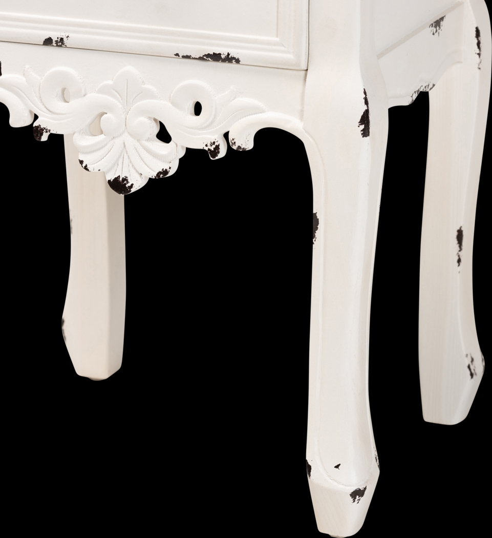 Ripplewood White Nightstand - Thumbnail - Image 7