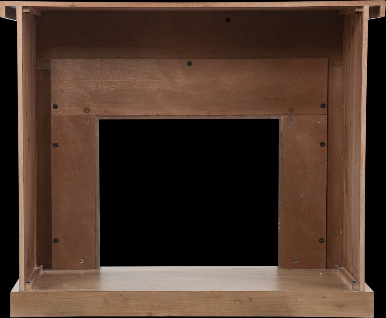 Rische Natural 45 in. Console with Electric Fireplace - Thumbnail - Image 4