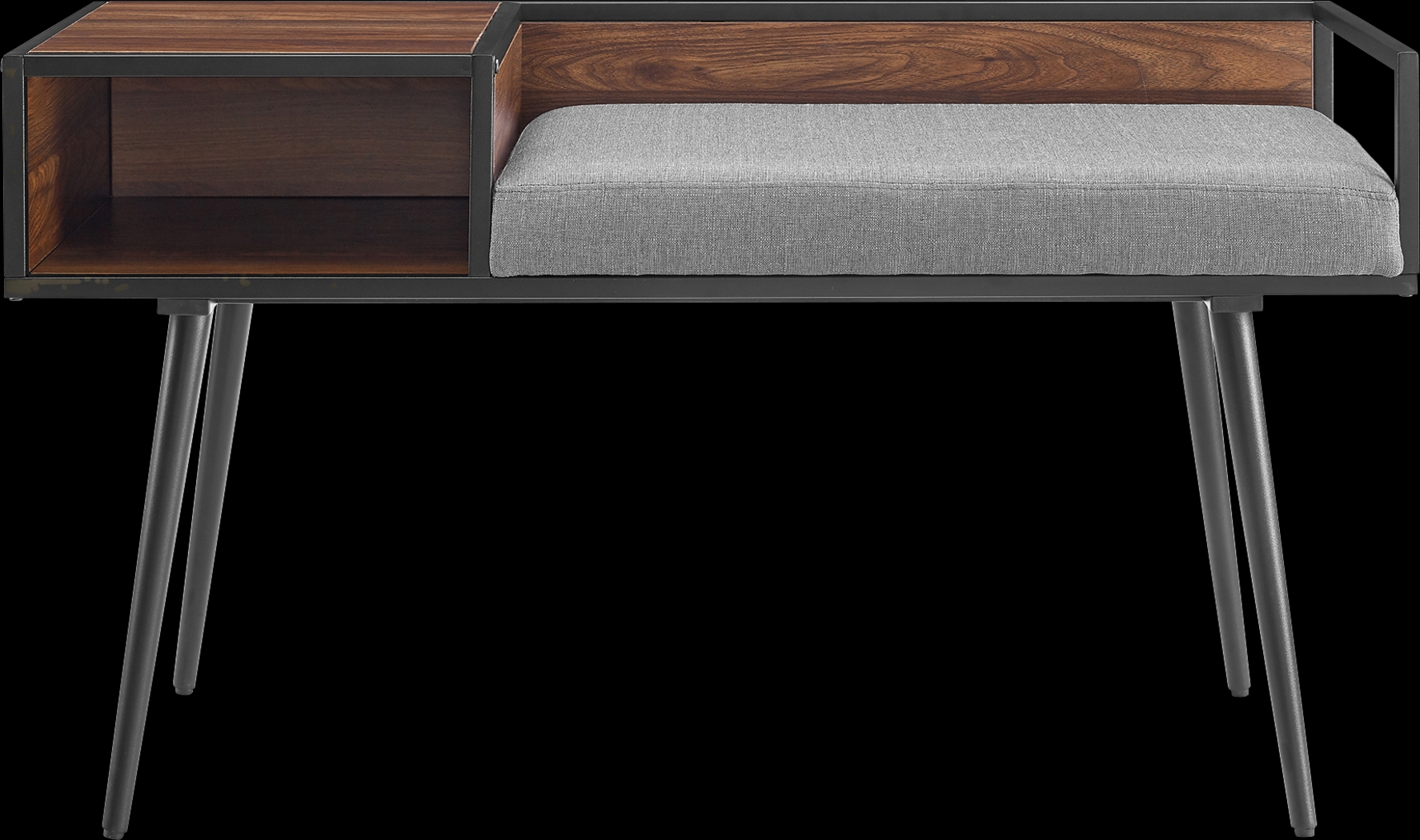 Rison Gray Accent Bench - Thumbnail - Image 2