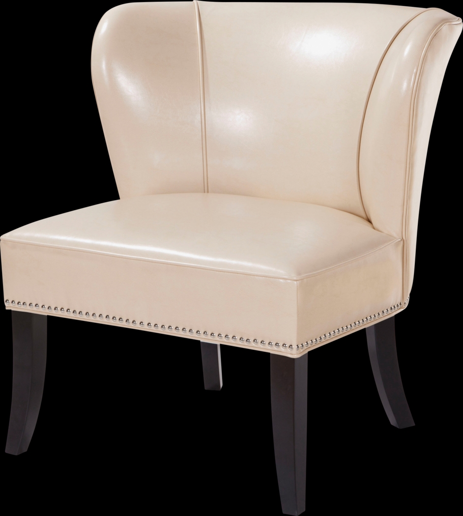 Ristina Ivory Accent Chair - Thumbnail - Image 1