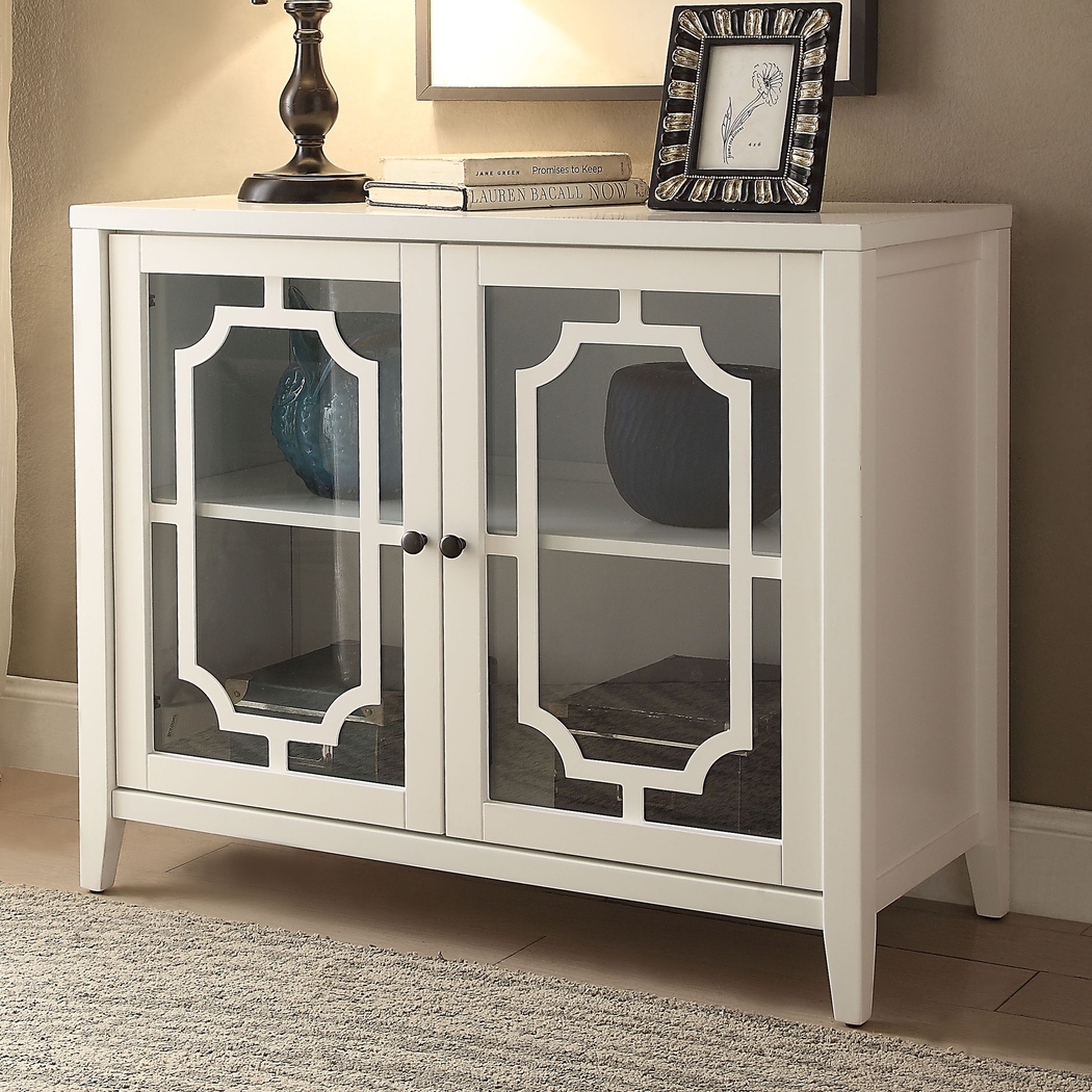 Rita White Accent Cabinet - Thumbnail - Image 3
