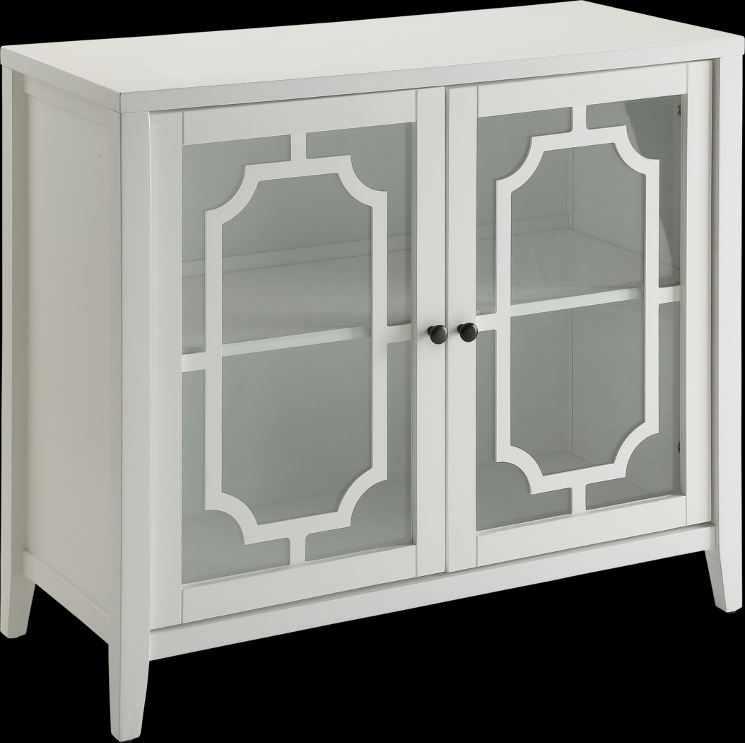 Rita White Accent Cabinet - Thumbnail - Image 1