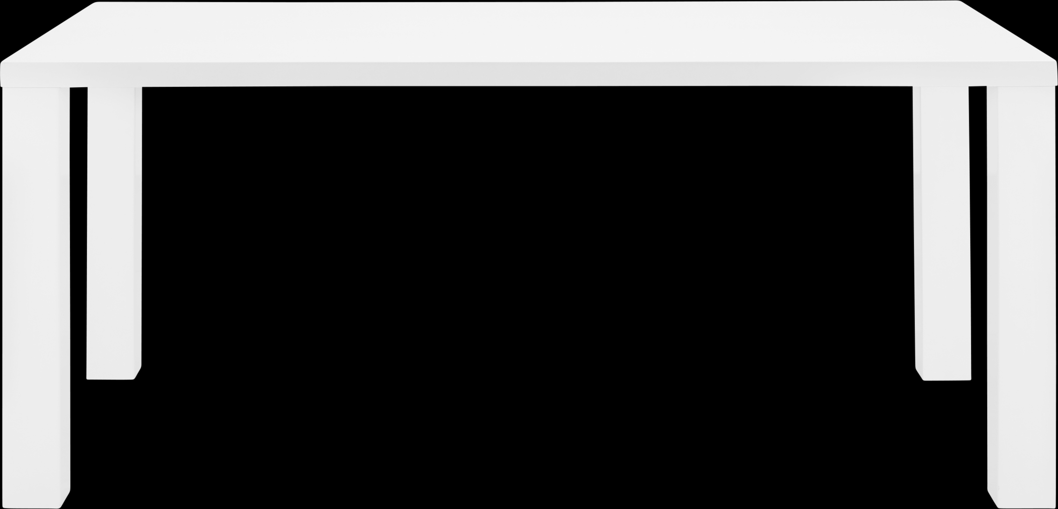 Ritenour White 70 in. Dining Table - Thumbnail - Image 3