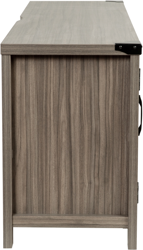 Rithera Gray 59 TV Console - Thumbnail - Image 2