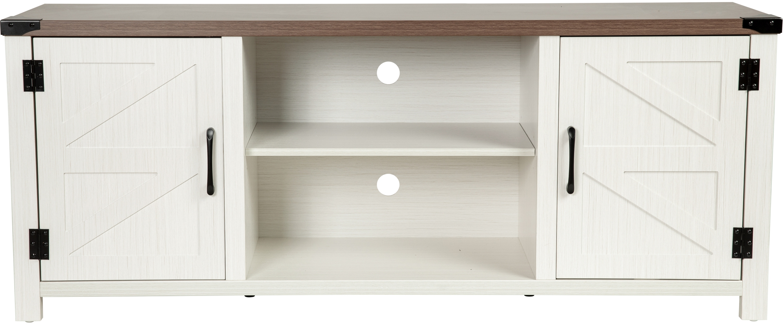 Rithera White 59 TV Console - Thumbnail - Image 4