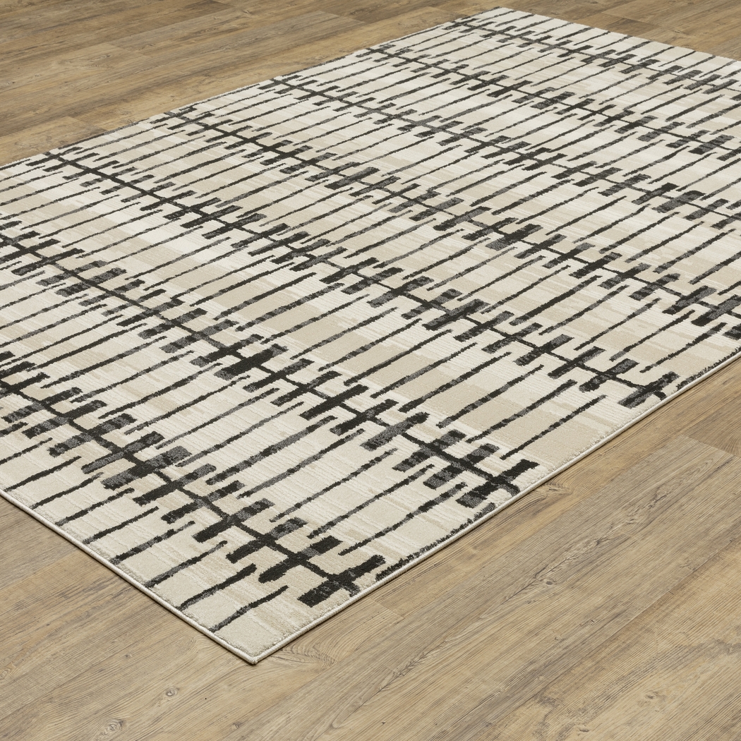 Ritho Ivory 7'10 x 10'10 Rug - Thumbnail - Image 2