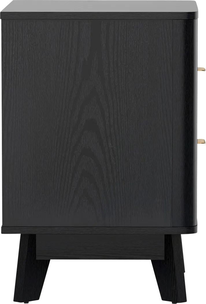 Ritim Black Nightstand - Image 4