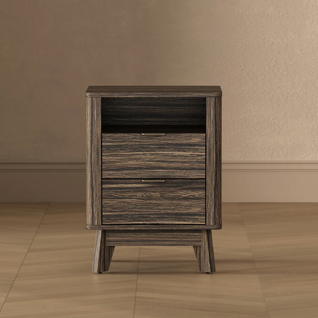 Ritim Walnut Nightstand - Image 3