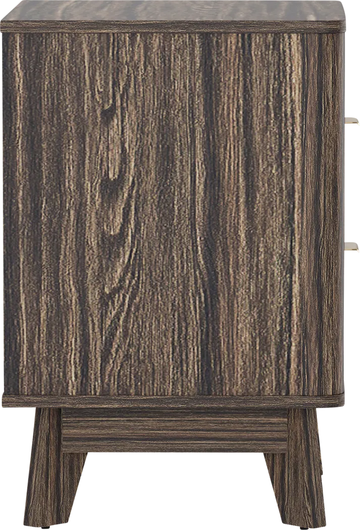 Ritim Walnut Nightstand - Image 6