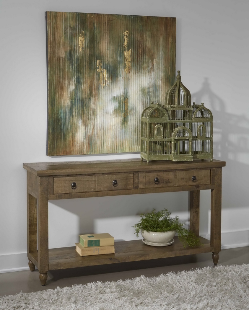 Ritner Brown Console Table - Thumbnail - Image 4