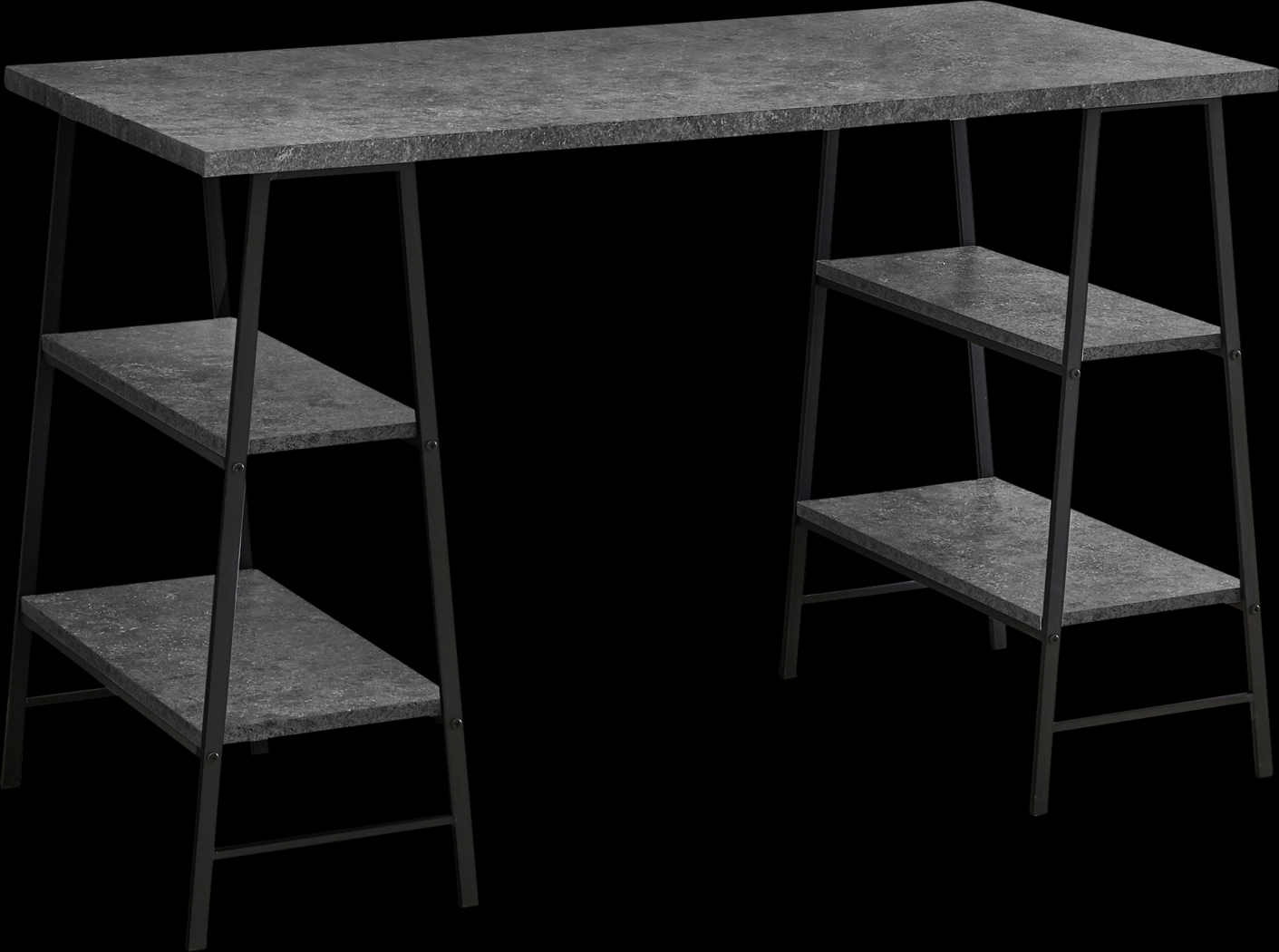 Ritze Gray Desk - Thumbnail - Image 1