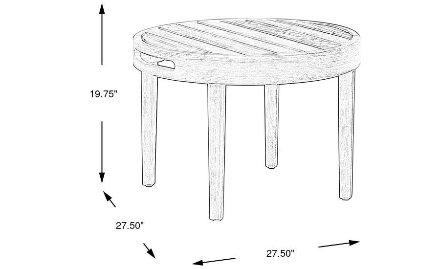 Dimension Image. Please refer to the Dimension Tab on this page for dimension details.