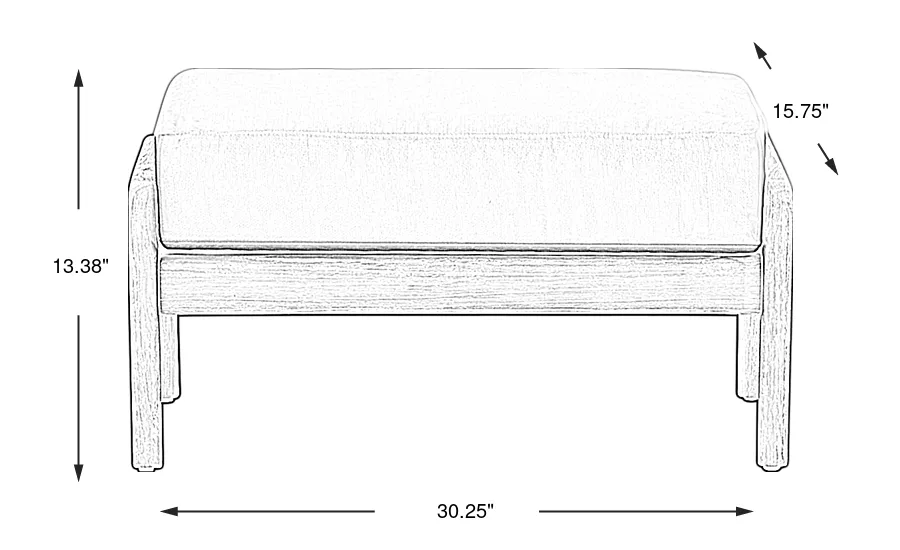 Dimension Image. Please refer to the Dimension Tab on this page for dimension details.