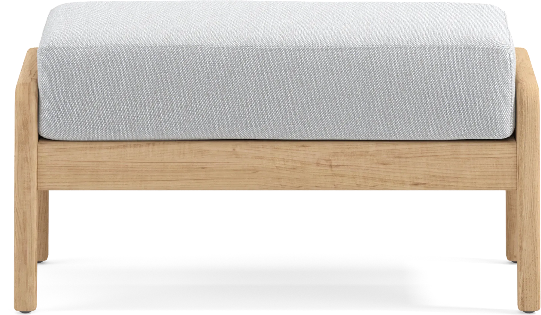 Riva Blonde 6 Pc Outdoor Loveseat Seating Set with Slate Cushions - Thumbnail - Image 9