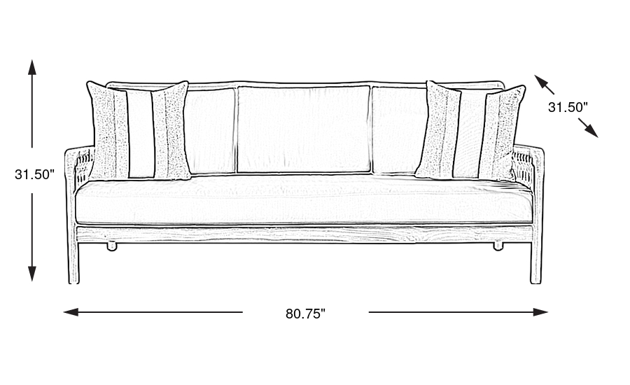 Dimension Image. Please refer to the Dimension Tab on this page for dimension details.