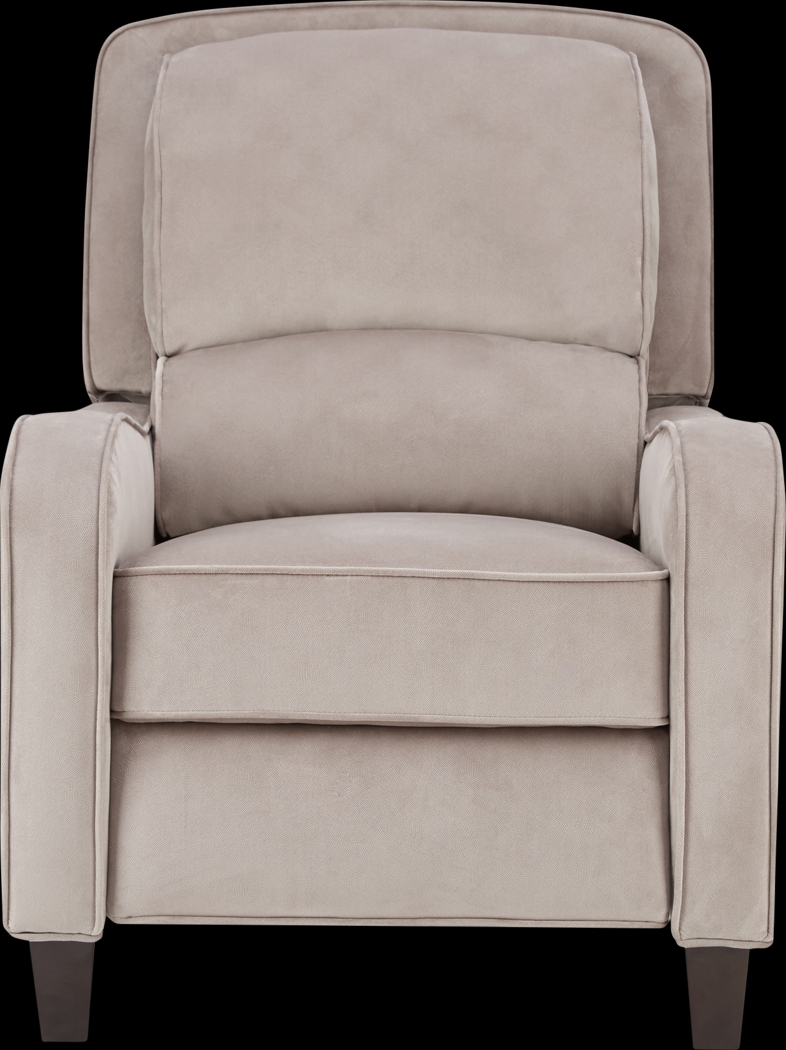 Rivendell Tan Pushback Recliner - Thumbnail - Image 2