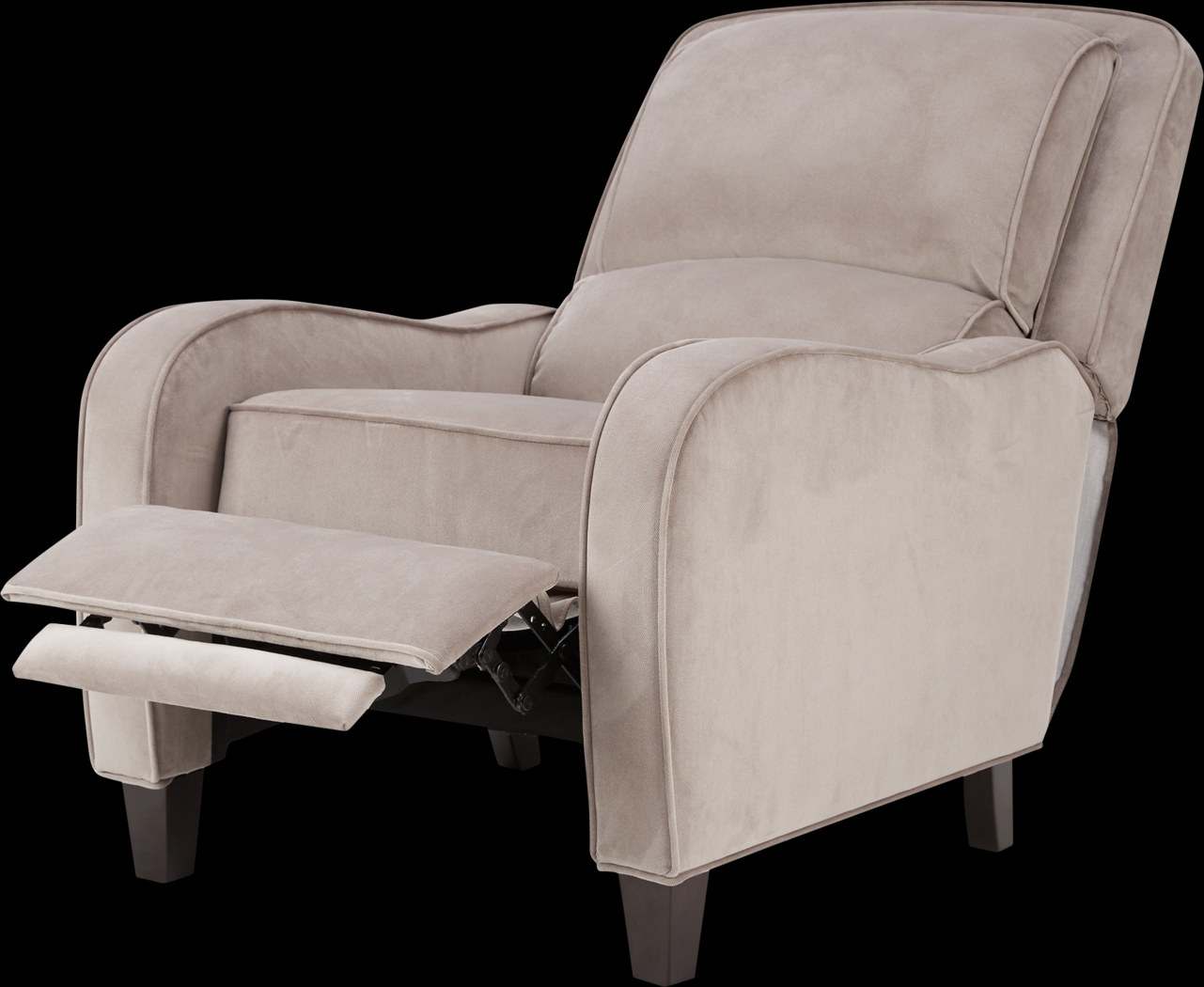 Rivendell Tan Pushback Recliner - Thumbnail - Image 3