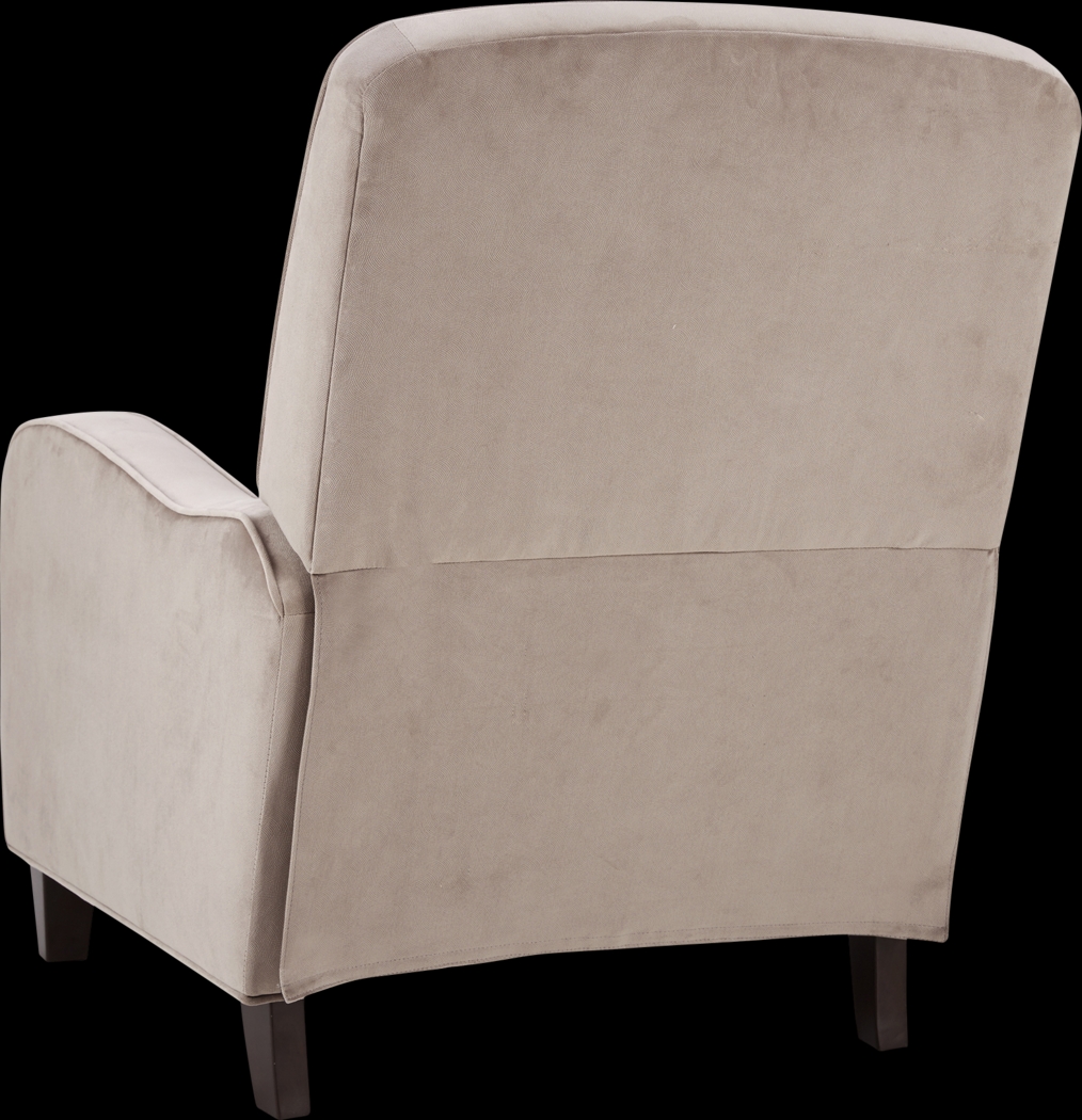 Rivendell Tan Pushback Recliner - Thumbnail - Image 4