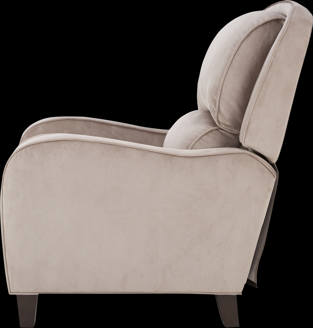 Rivendell Tan Pushback Recliner - Thumbnail - Image 5