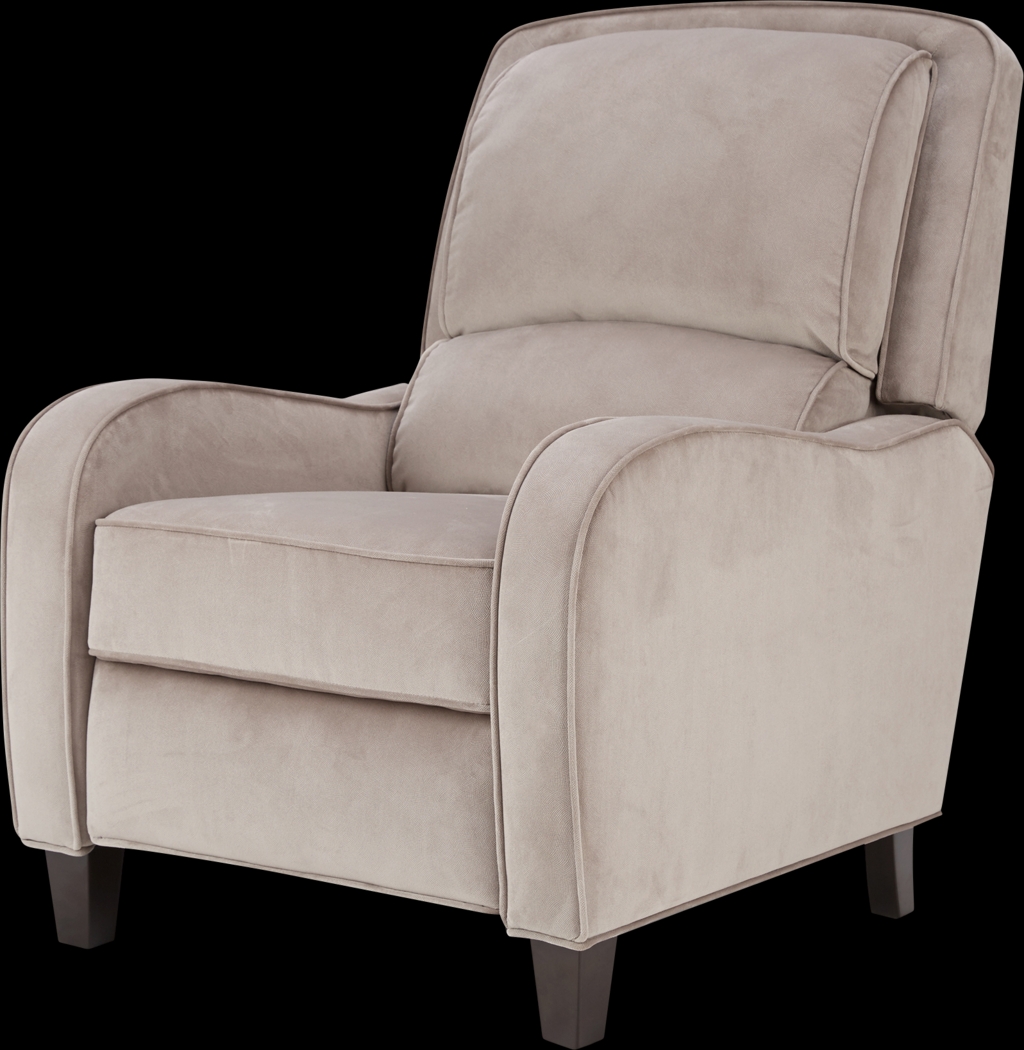 Rivendell Tan Pushback Recliner - Thumbnail - Image 1