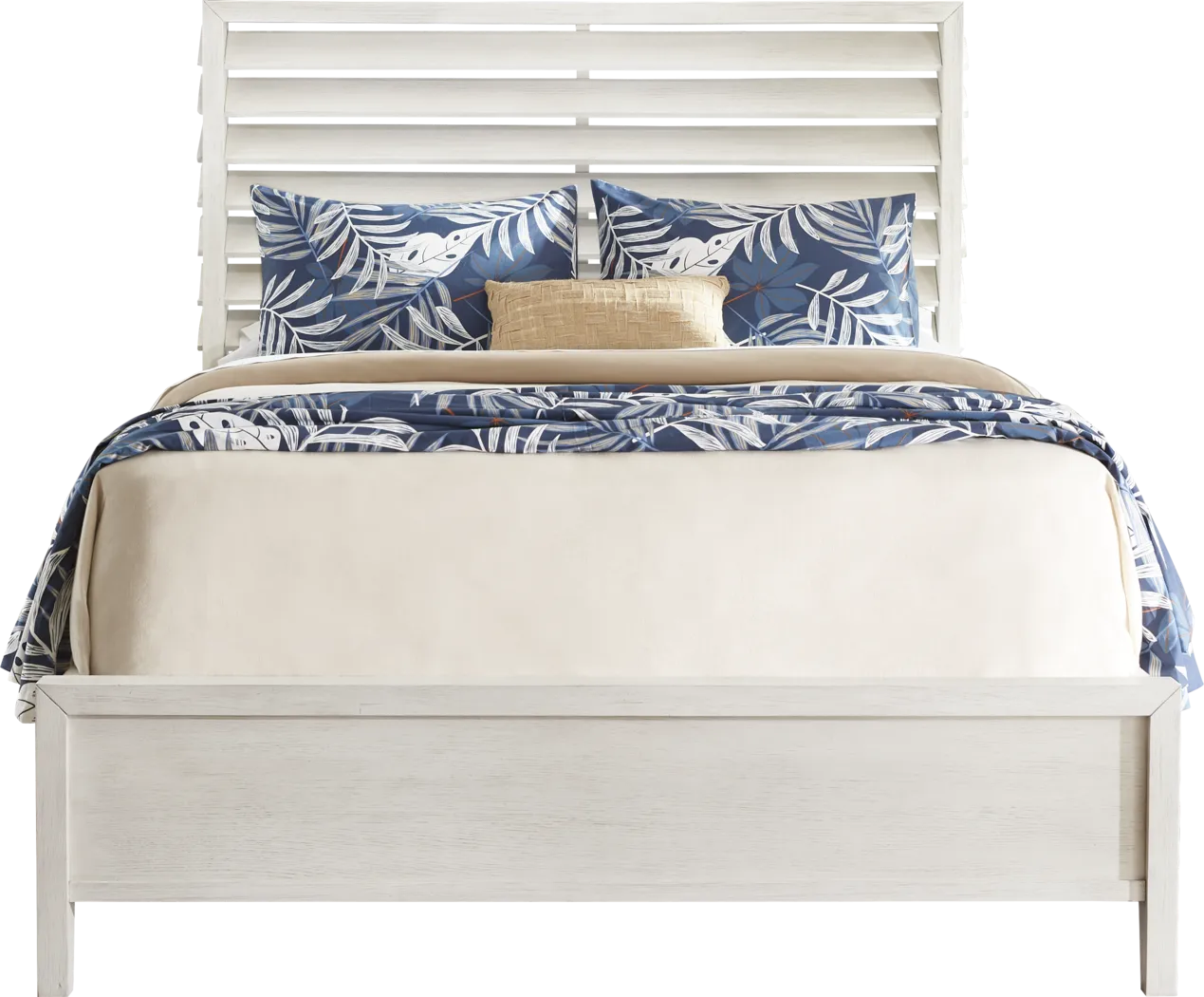 River Falls White 5 Pc Queen Panel Bedroom - Thumbnail - Image 2