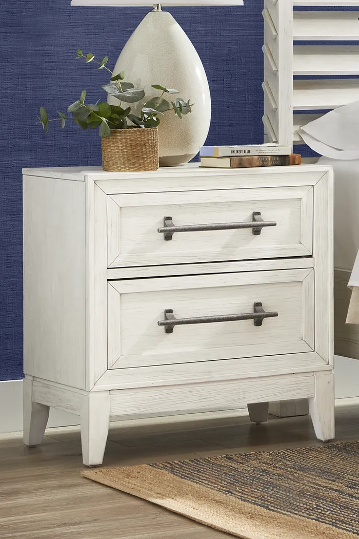 River Falls White Nightstand - Thumbnail - Image 2