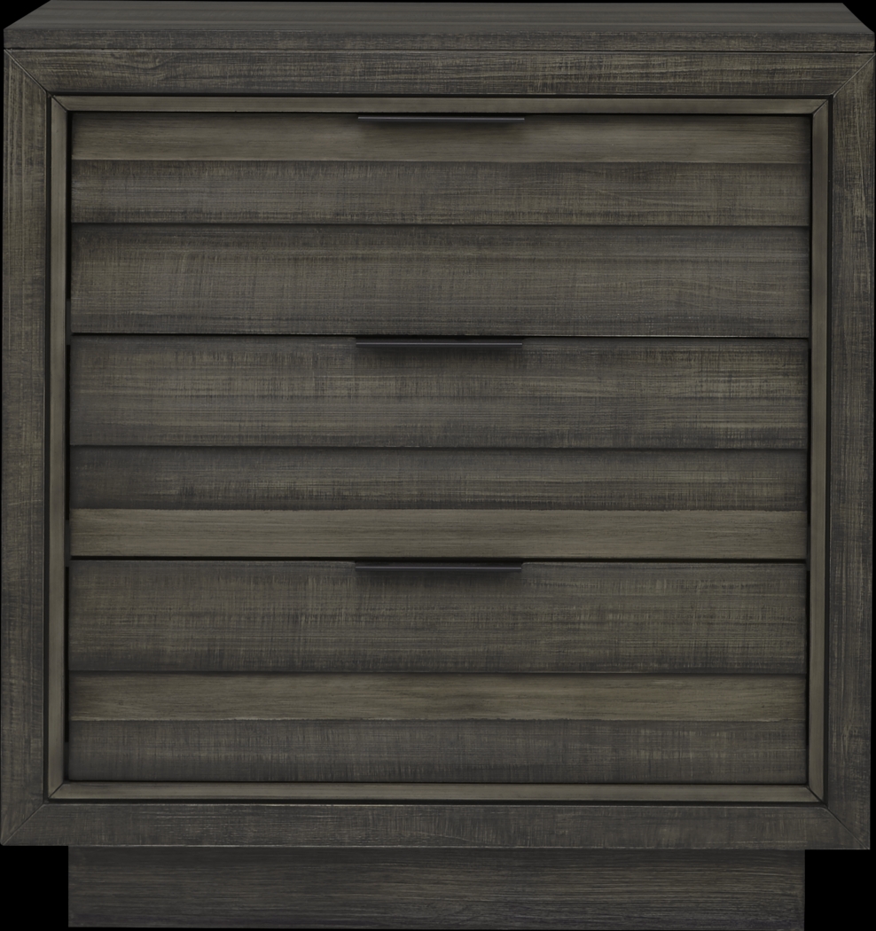 River Street Graphite 6 Pc King Panel Bedroom - Thumbnail - Image 5